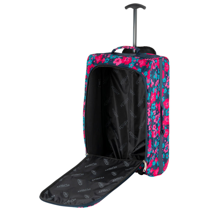 cabin - 21.5'' x 2 + holdall x 2|flowers