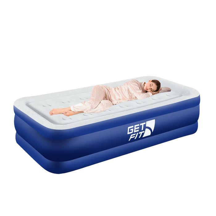 airbed|single|navywhite