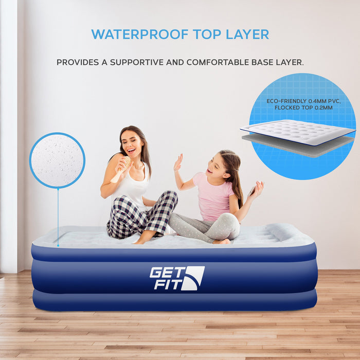 airbed|single|navywhite