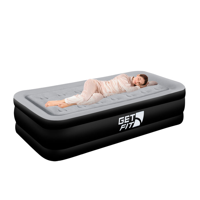 airbed|single|blackgrey