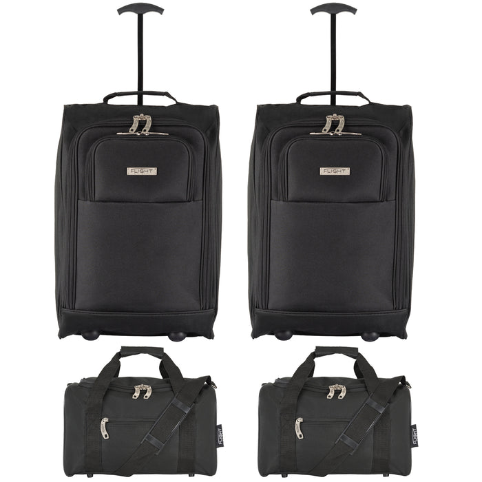 cabin - 21.5'' x 2 + holdall x 2|blackblack