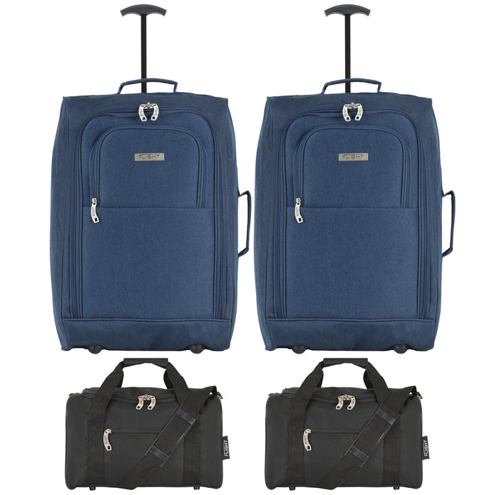 cabin - 21.5'' x 2 + holdall x 2|navycanvas