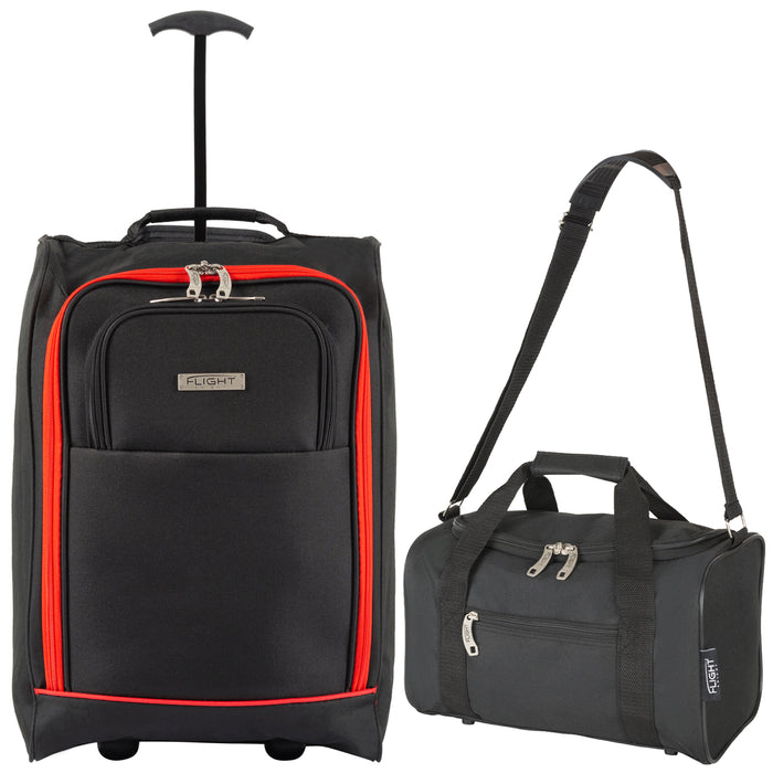 cabin - 21.5'' + holdall|blackred